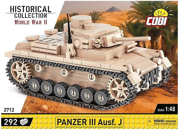 Cobi - konstruktorius panzer iii ausf. j, 1/48, 2712