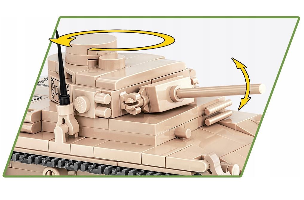 Cobi - konstruktorius panzer iii ausf. j, 1/48, 2712