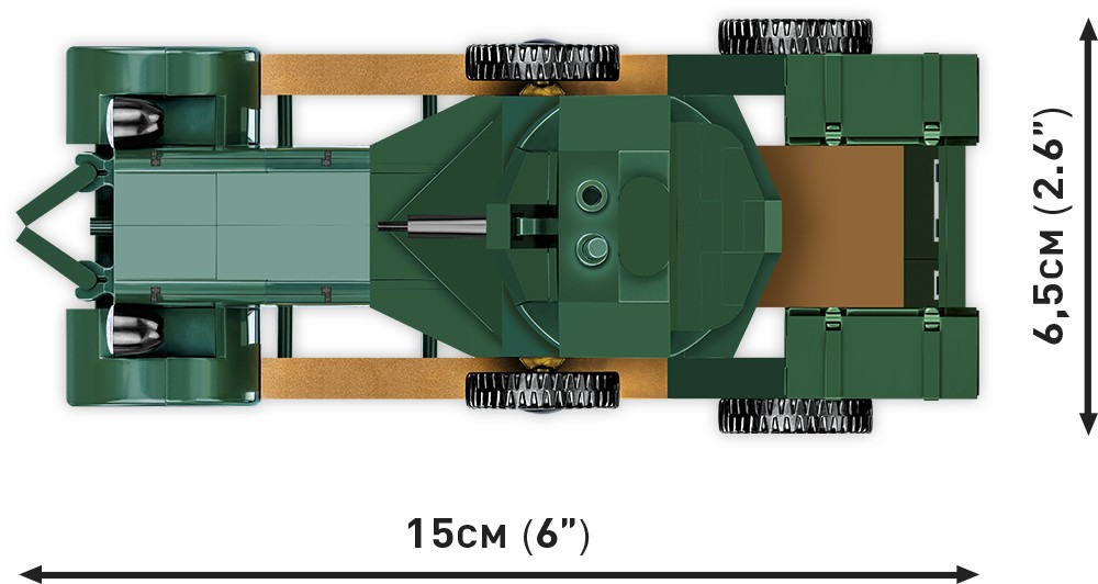Konstruktorius cobi historical collection rolls-royce armoured car 1920, 276 det