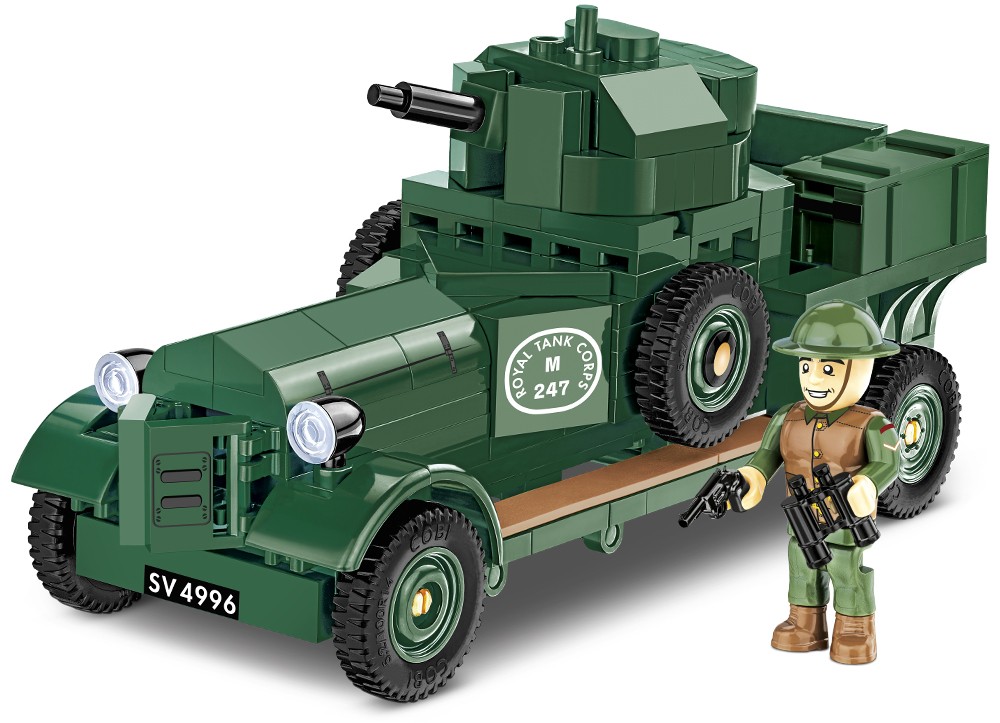 Konstruktorius cobi historical collection rolls-royce armoured car 1920, 276 det