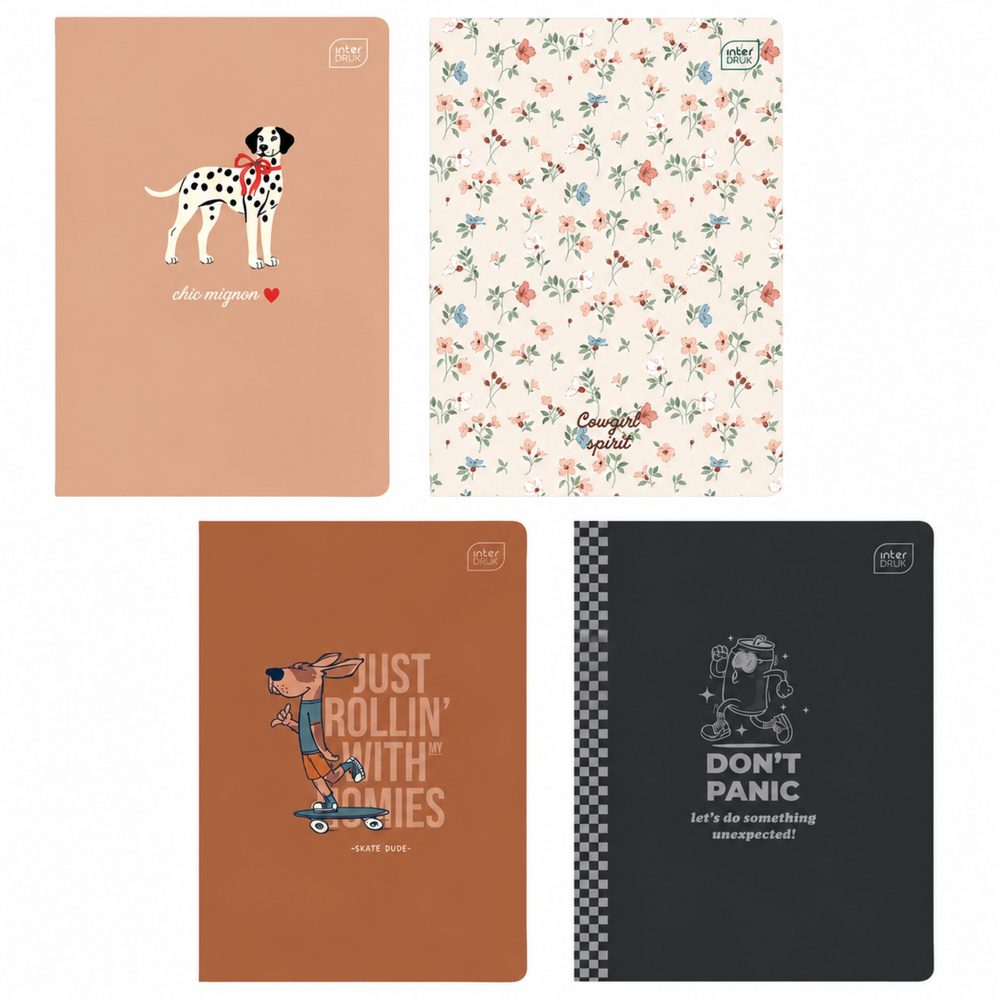 Užrašų knygelė INTERDRUK A5, 32 lapų