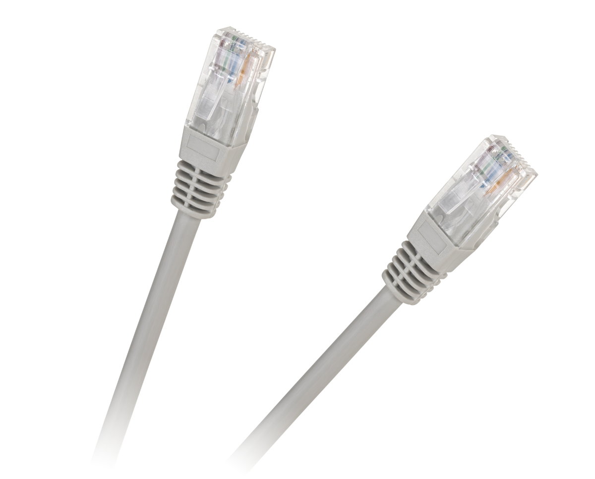Tinklo laidas patchcord utp 8c kabelis su kištuku į kištukinį lizdą 20 m cca