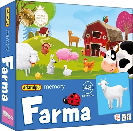 Ūkio atminties žaidimas vaikams adamigo 07875