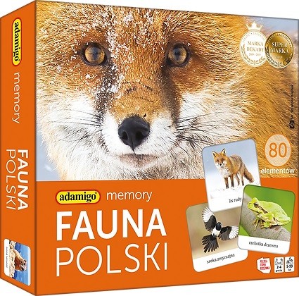 Atminties žaidimas lenkijos gyvūnija adamigo, pl