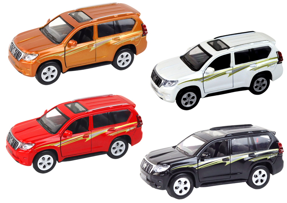 Metalinis automobilis su garso ir šviesos efektais, 12 cm