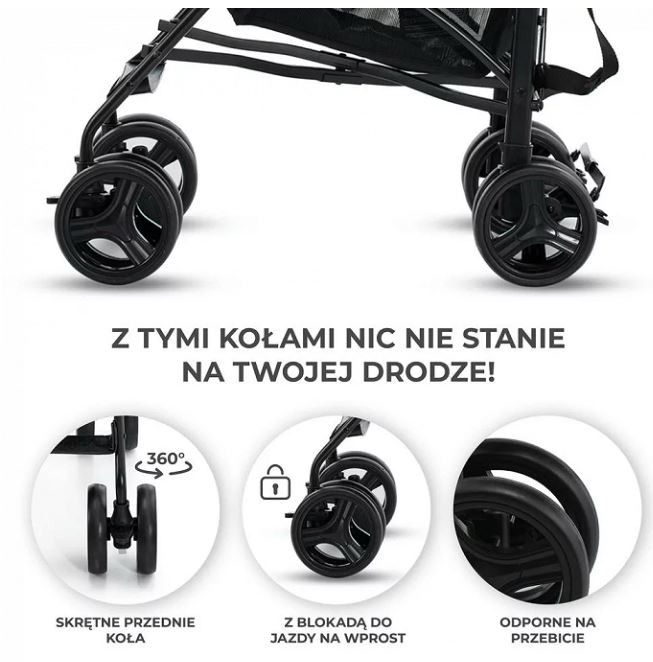 Vežimėlis tik stone grey
