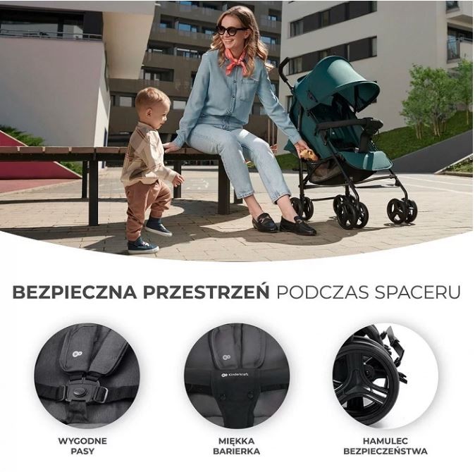 Vežimėlis tik stone grey