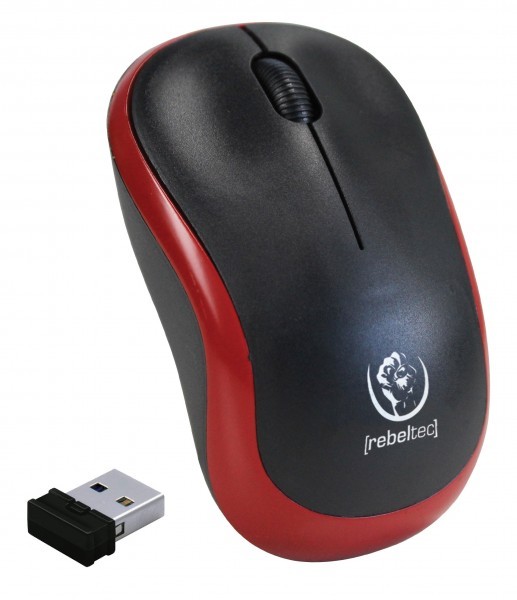 Belaidė pelė rebeltec rblmys00049, juoda