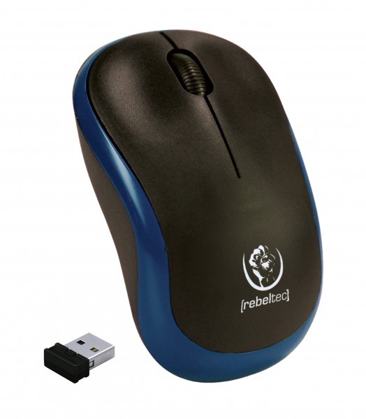 Belaidė pelė rebeltec rblmys00048, juoda