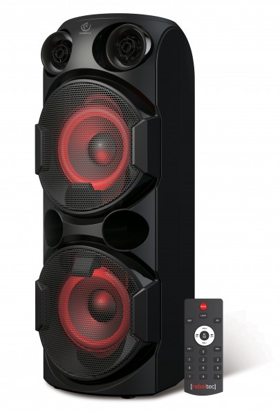 Nešiojamas garsiakalbis rebeltec rblflo00038, juoda