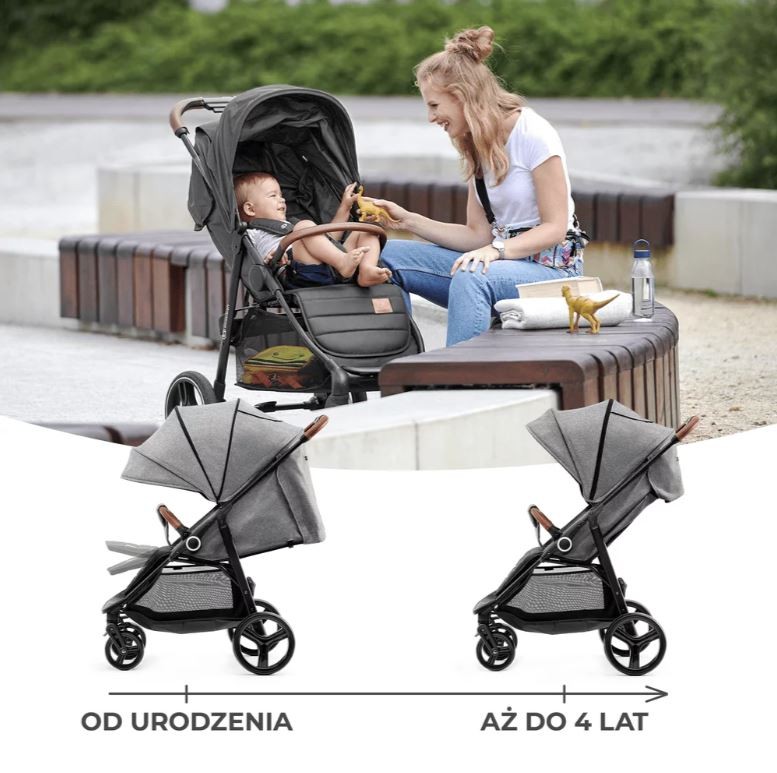 Vežimėlis grande plus su amortizuotais ratais