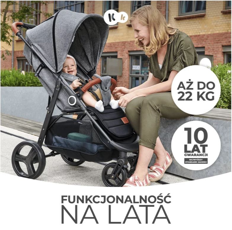 Vežimėlis grande plus su amortizuotais ratais