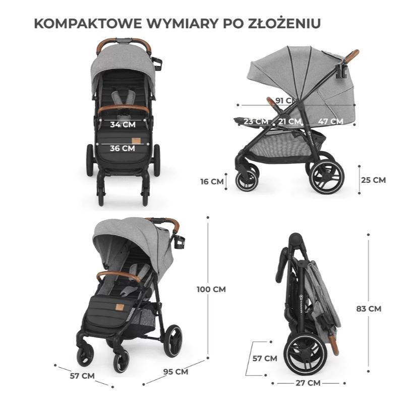 Vežimėlis grande plus su amortizuotais ratais