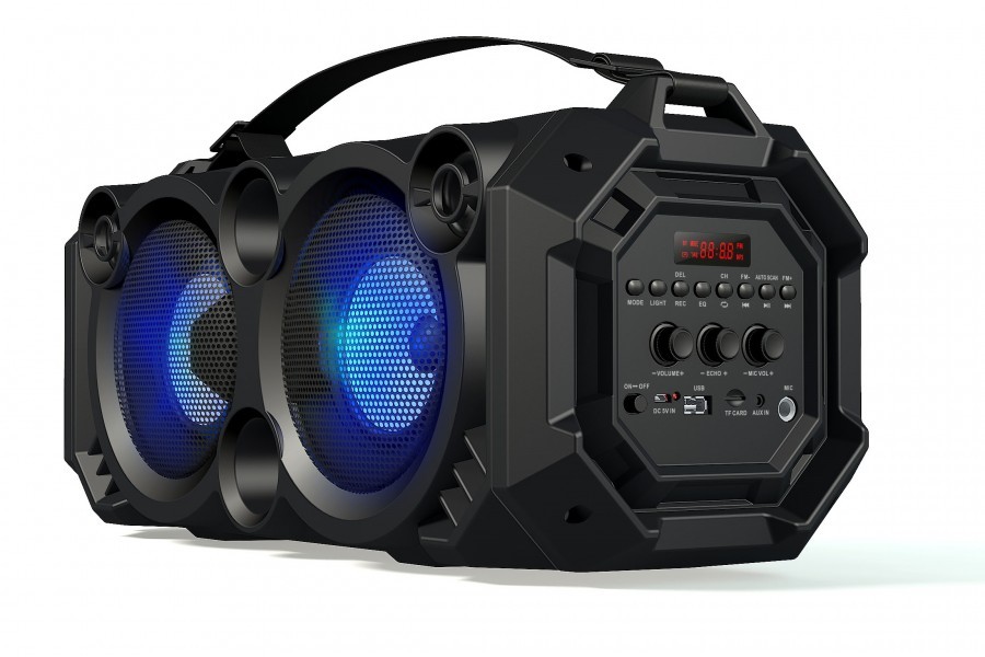Nešiojamas garsiakalbis rebeltec soundbox 460, juoda