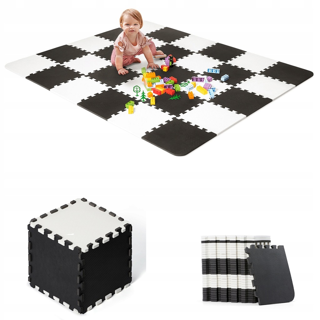 Dėlionė - kilimėlis Kinderkraft Luno, 30 d.