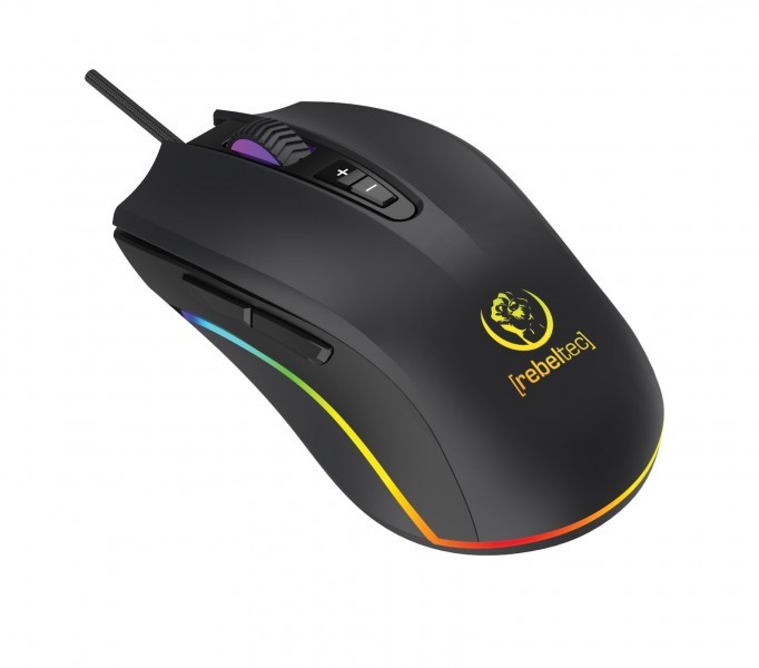 Laidinė pelė rebeltec rblmys00052, juoda