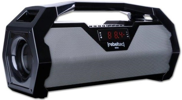Nešiojamas garsiakalbis rebeltec soundbox 400, juoda
