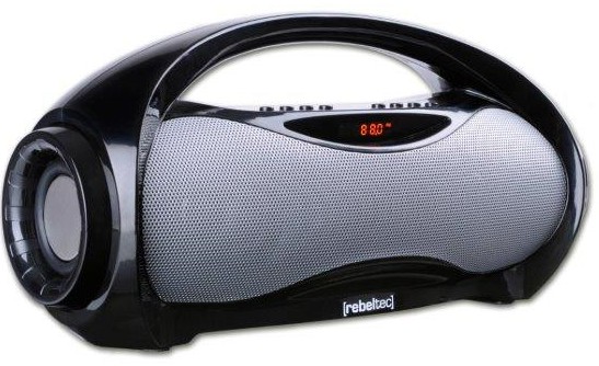 Nešiojamas garsiakalbis rebeltec soundbox 320, juoda