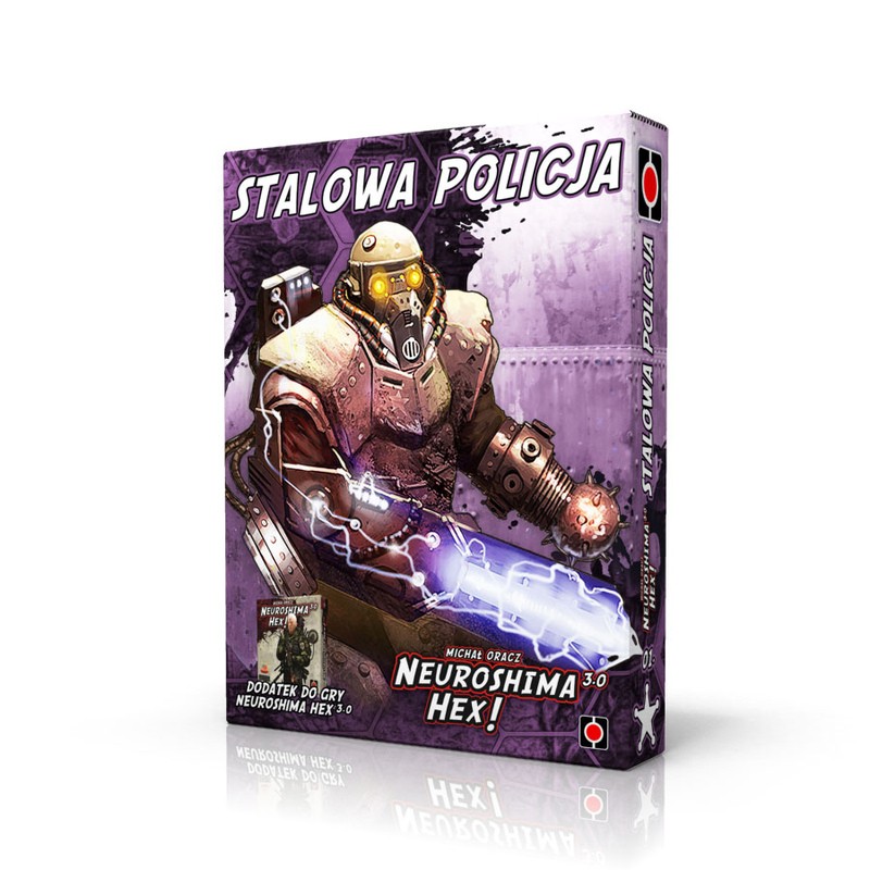 Stalo žaidimas neuroshima hex 3.0. plieninė policija portal games, pl