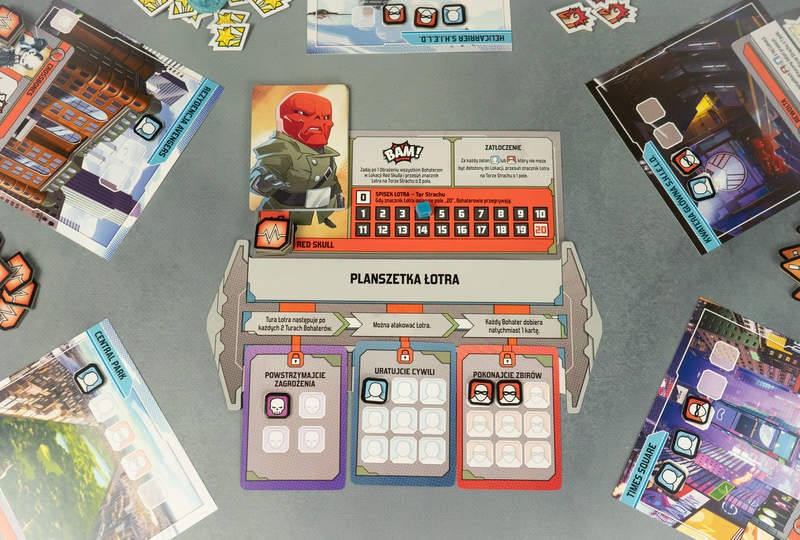 Stalo žaidimas portal games marvel united, pl