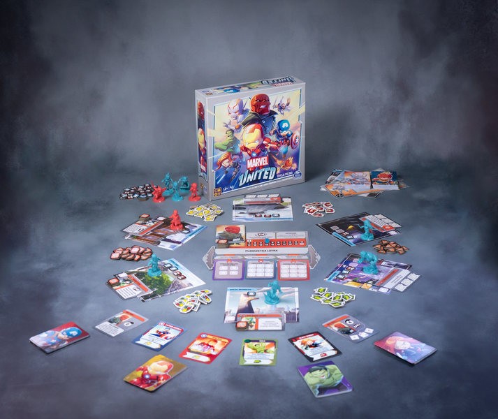 Stalo žaidimas portal games marvel united, pl