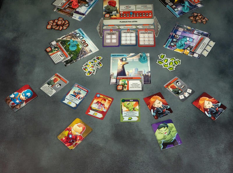 Stalo žaidimas portal games marvel united, pl