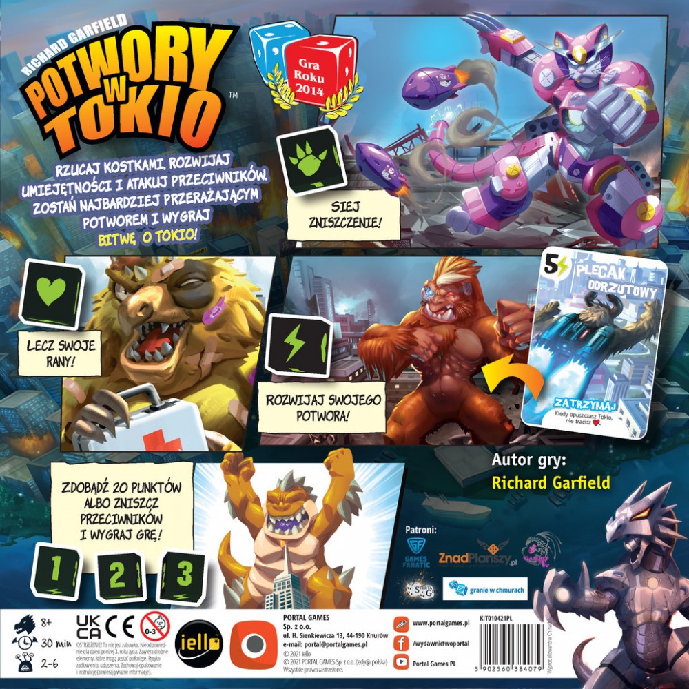 Stalo žaidimas monstrai tokijuje portal games, pl
