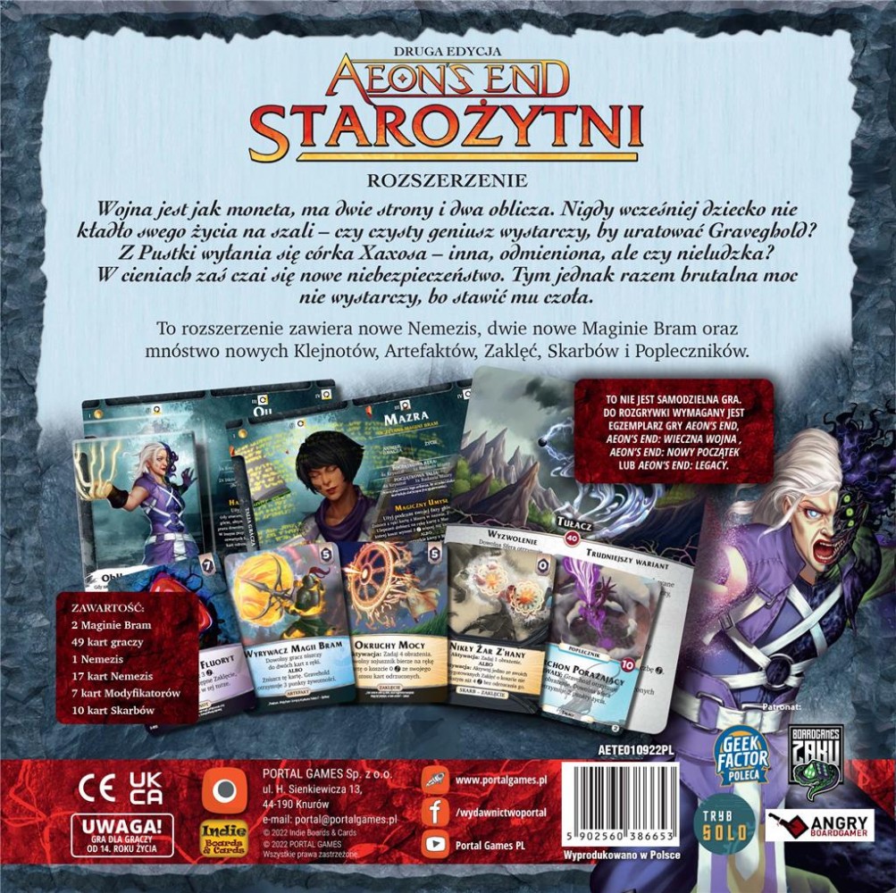 Stalo žaidimo eono pabaiga. senovės žmonės papildymas portal games, pl