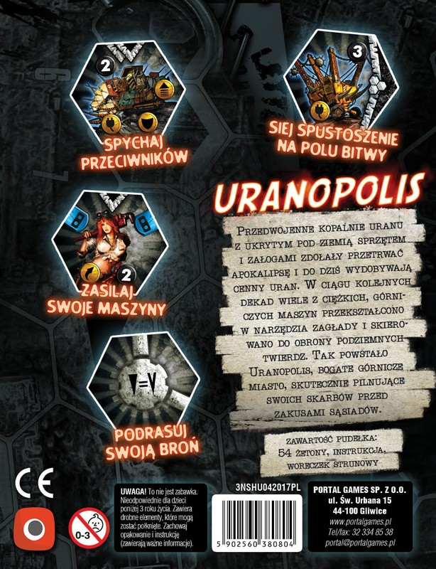 Stalo žaidimas neuroshima uranopolis hex 3.0, pl,en