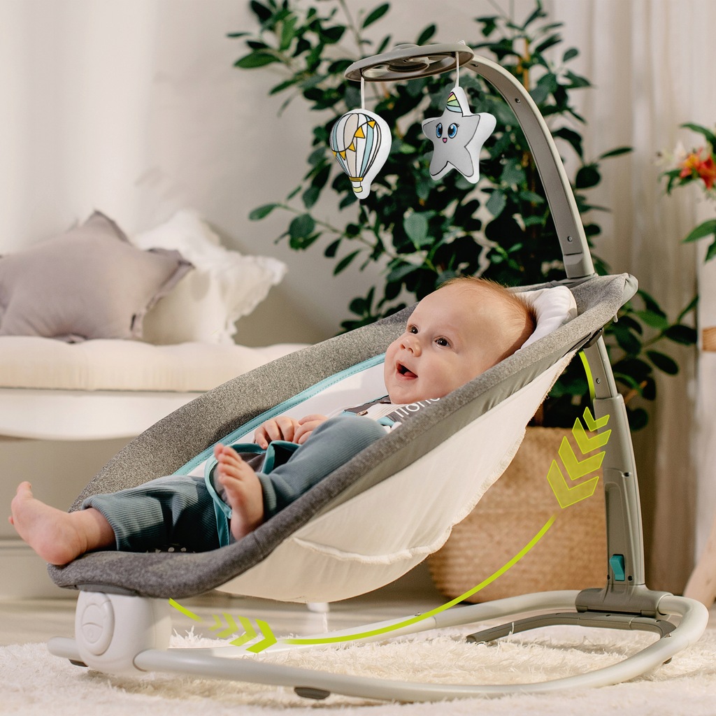 2-in-1 elektrinis gultukas su vibracijomis ir melodijomis