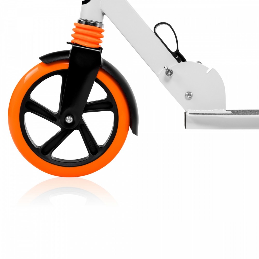 Paspirtukas lionelo luca white orange