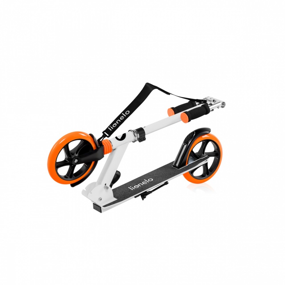Paspirtukas lionelo luca white orange