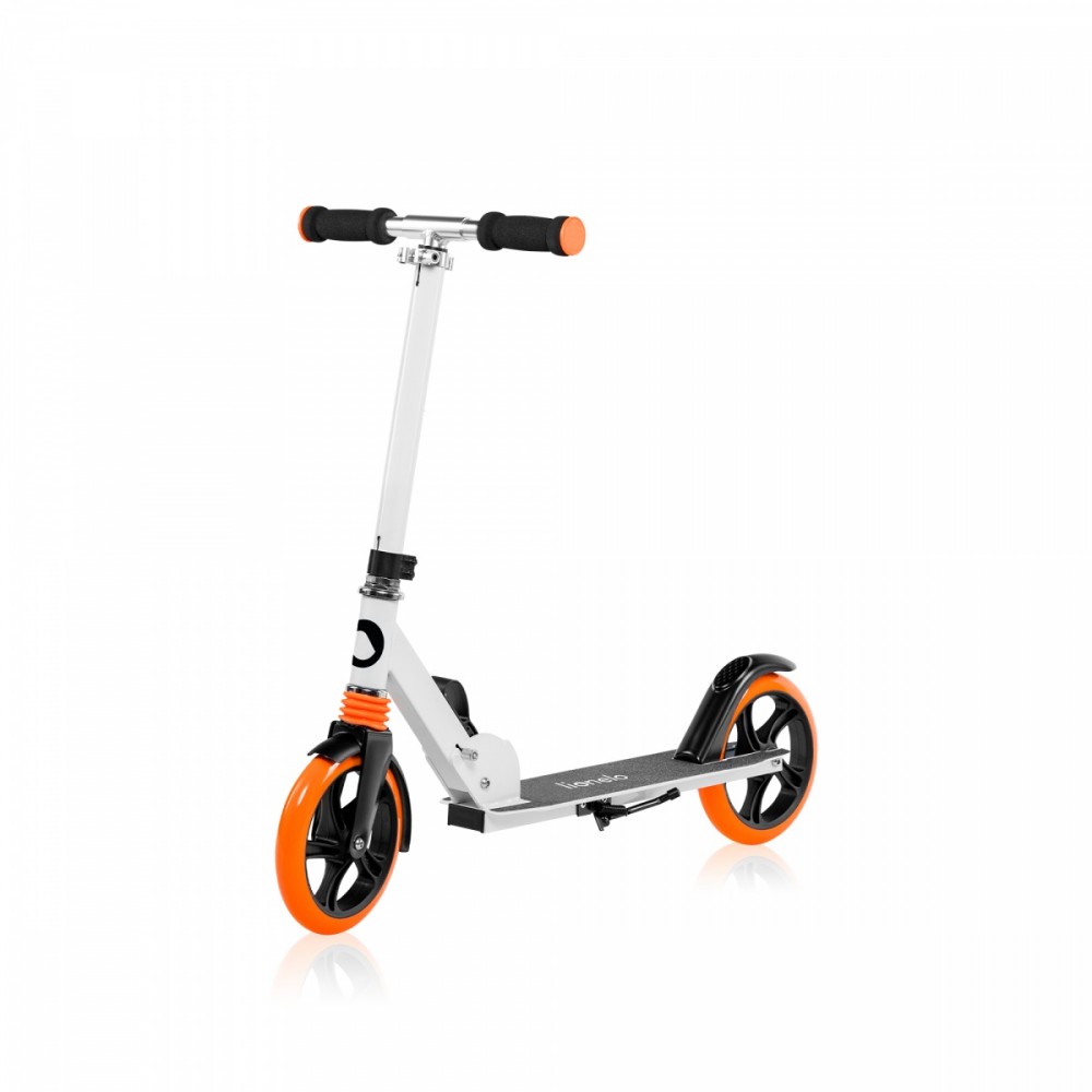 Paspirtukas lionelo luca white orange