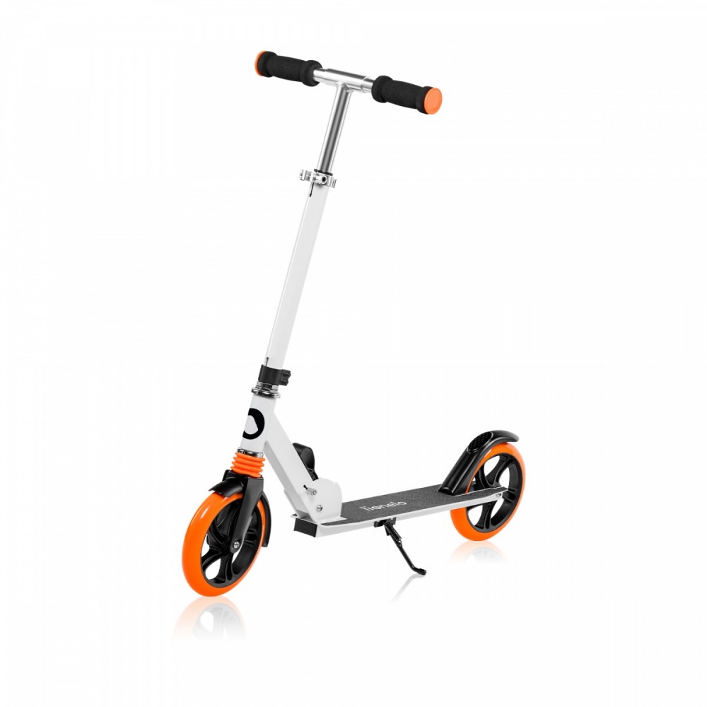 Paspirtukas lionelo luca white orange