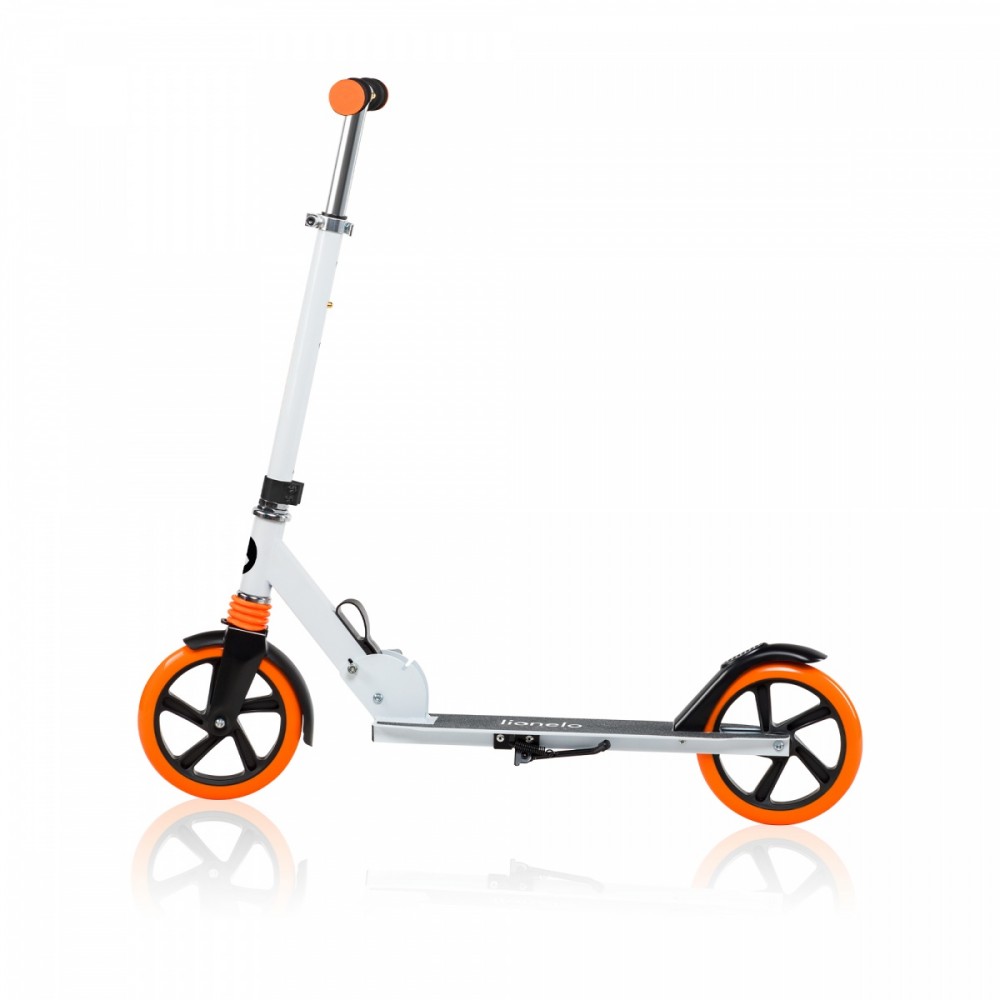 Paspirtukas lionelo luca white orange