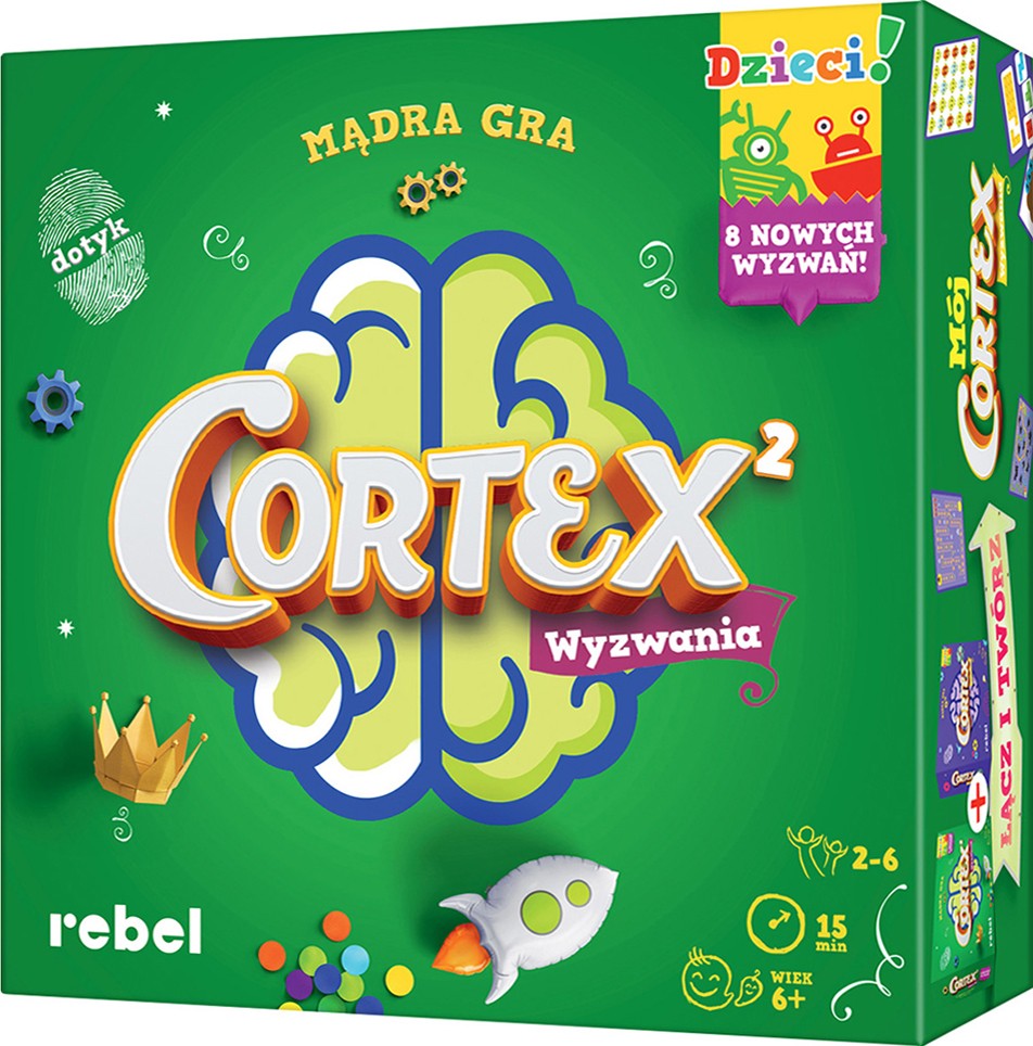 Stalo žaidimas rebel cortex vaikams 2, pl