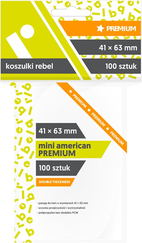 Žaidimo kortų įmautės rebel