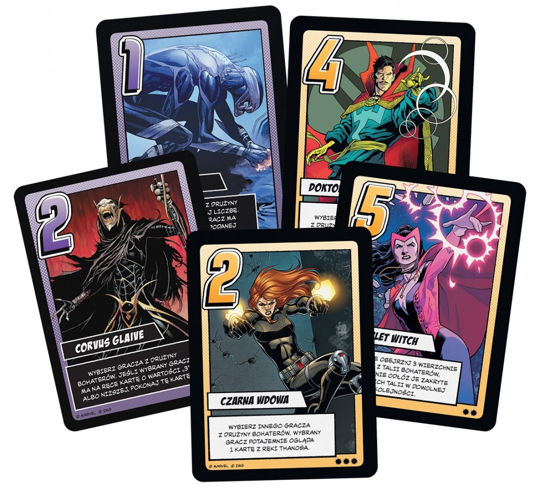 Kortų žaidimas rebel marvel gauntlet
