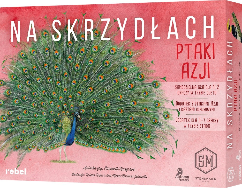 Stalo žaidimo papildymas azijos paukščiai, pl