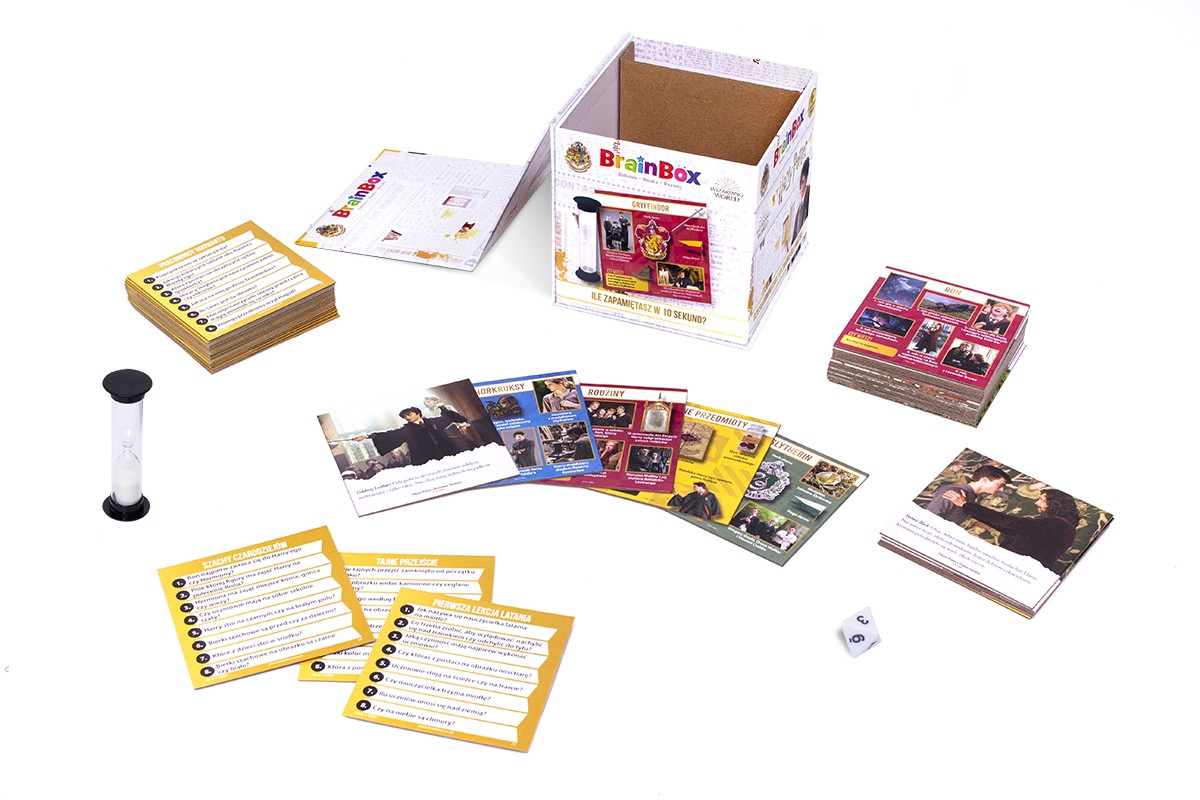 Stalo žaidimas brainbox harry potter