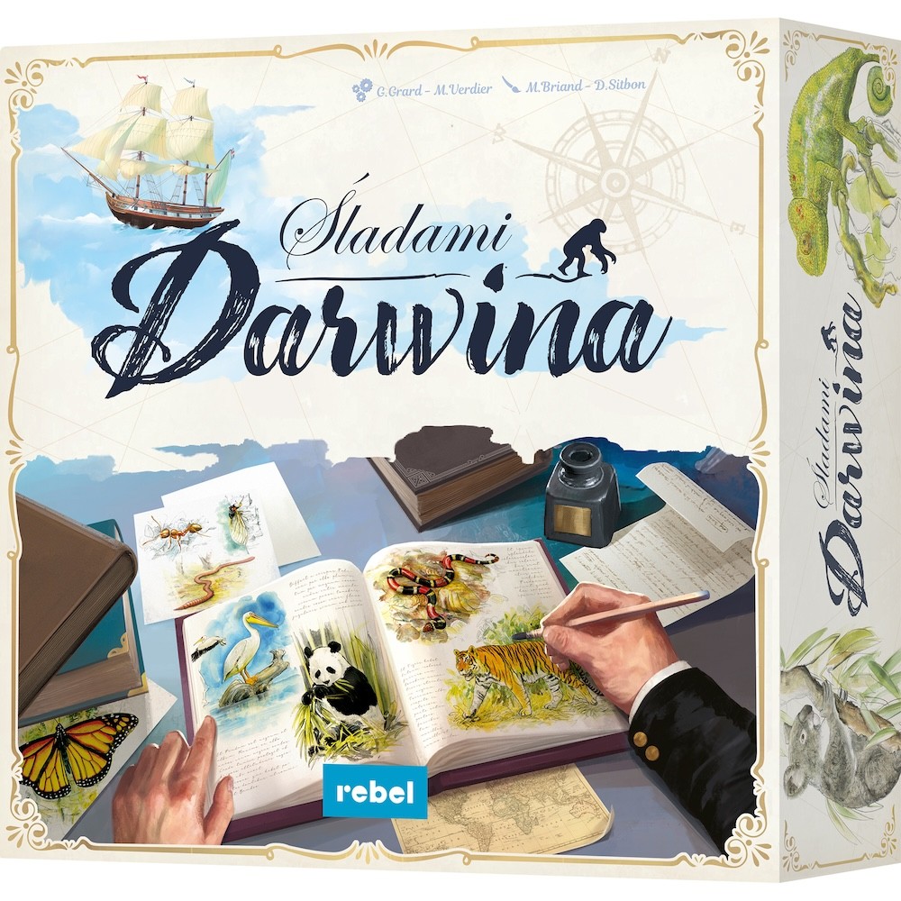 Stalo žaidimas rebel darvino pėdomis, pl