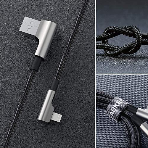 Maitinimo laidas aukey cb-al01 bl, lightning/usb-a, 2 m