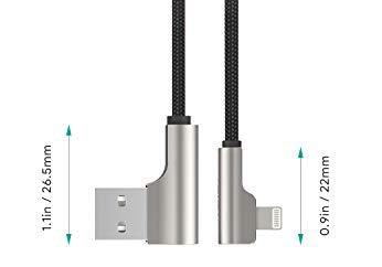 Maitinimo laidas aukey cb-al01 bl, lightning/usb-a, 2 m
