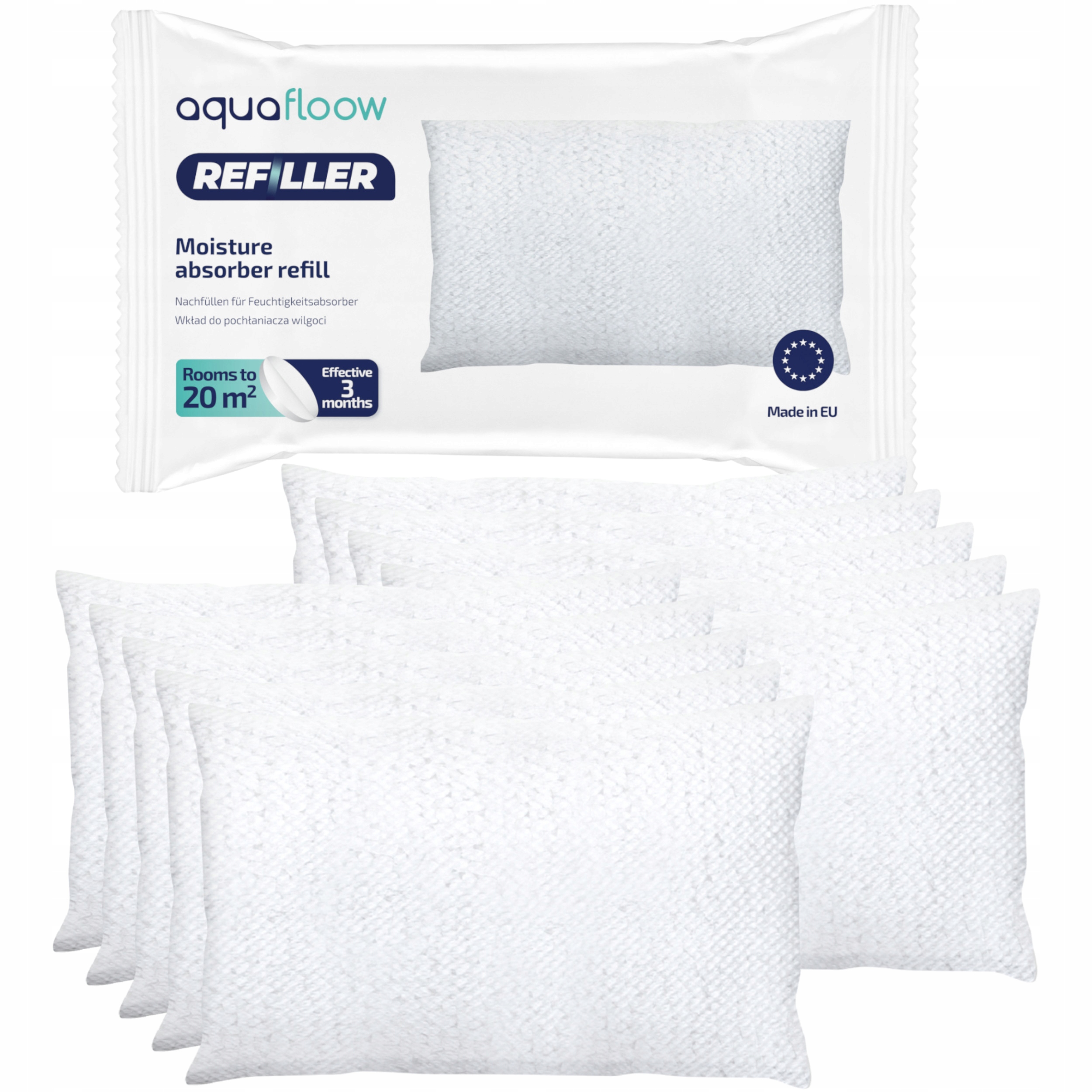 Drėgmės sugėriklis AquaFloow Refiller, 1 vnt.