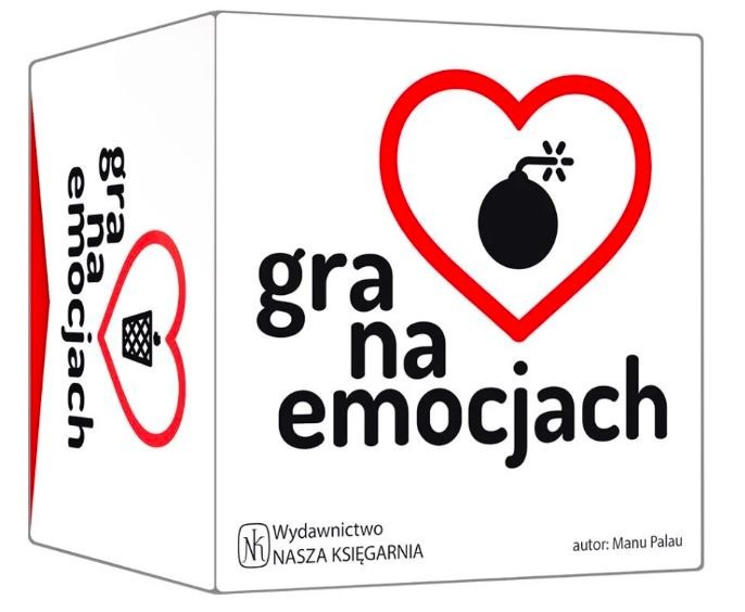 Stalo žaidimas nasza księgarnia emocijų žaidimas, pl