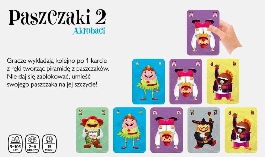 Šokio amatininkai: paszczaki 2 akrobatai