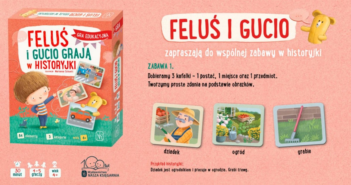 Stalo žaidimas feluš ir gucio, 84 d