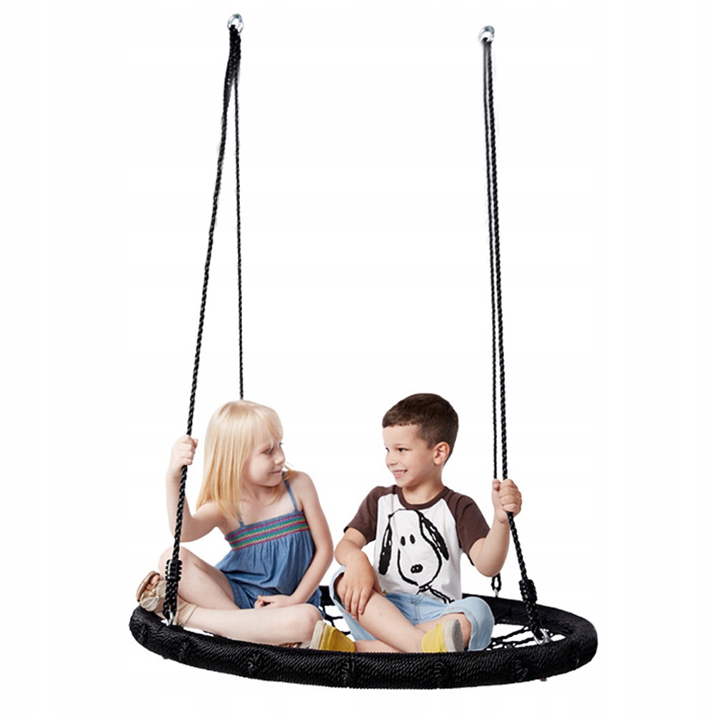 Gandro lizdo sūpynės Funfit Garden, 100 cm iki 150 kg, žalios spalvos
