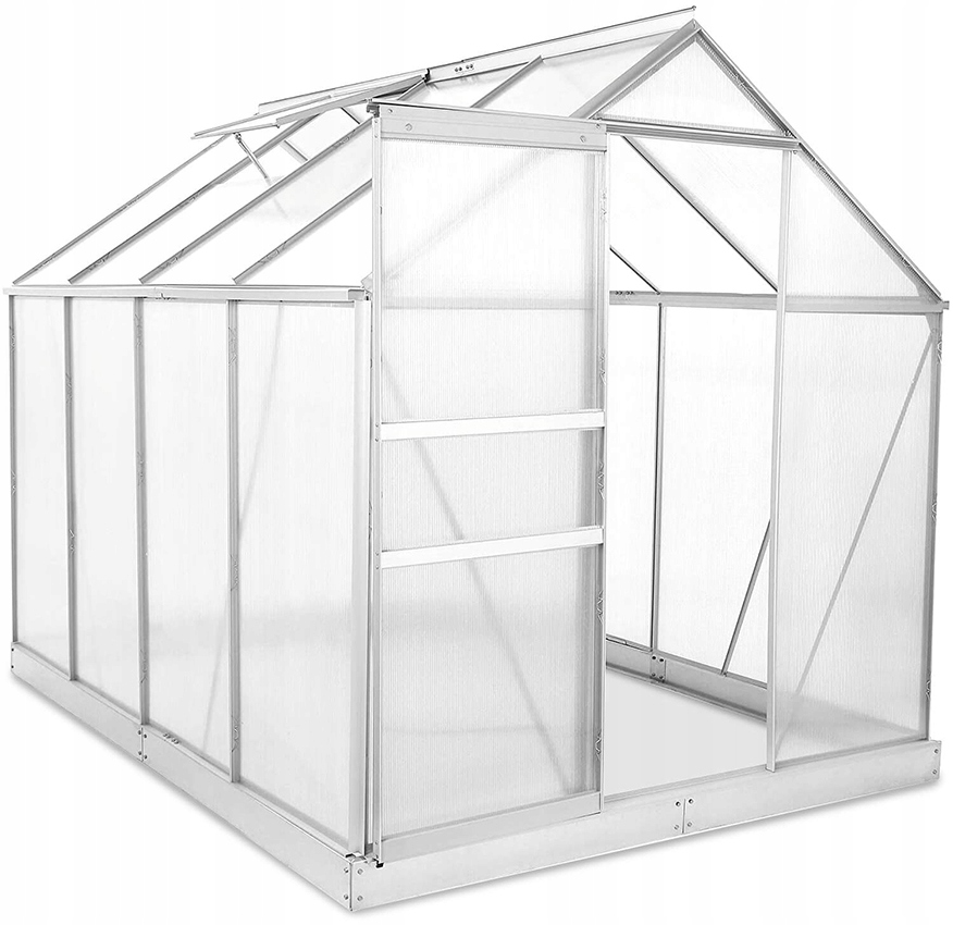 Polikarbonato sodo šiltnamis Funfit Garden, 250x190x195 cm