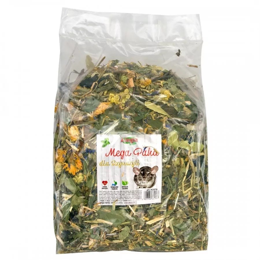 Maistas šinšiloms alegia mega pack, 650 g